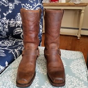 Frye harness boots